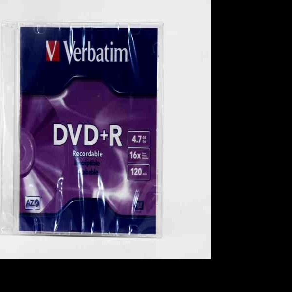 DVDR VERBATIM 4.7GB 16X 120MIN. REGRAB. CJ.C1 95059